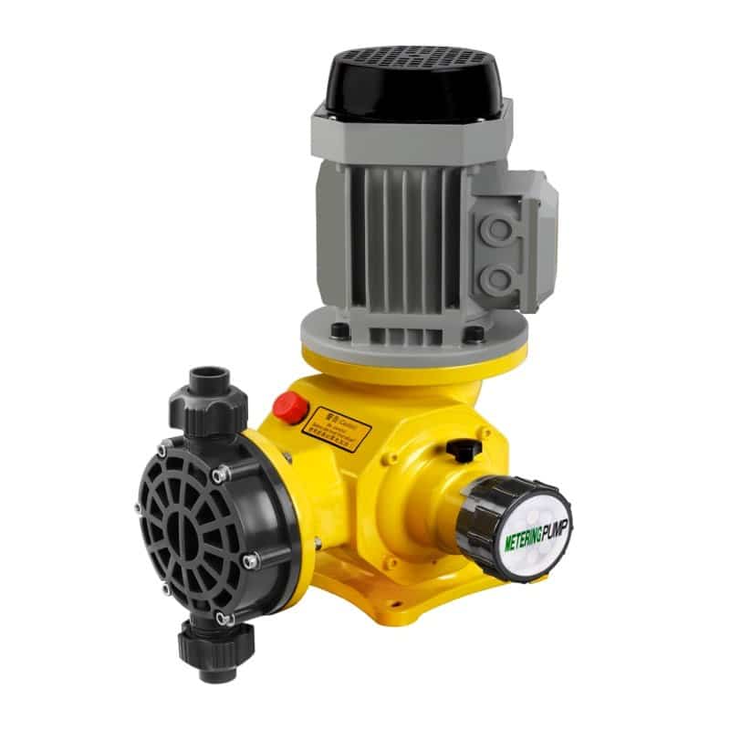 Dosing pump 230V adjustable 0.9-4 l/h with power indicator and blank message